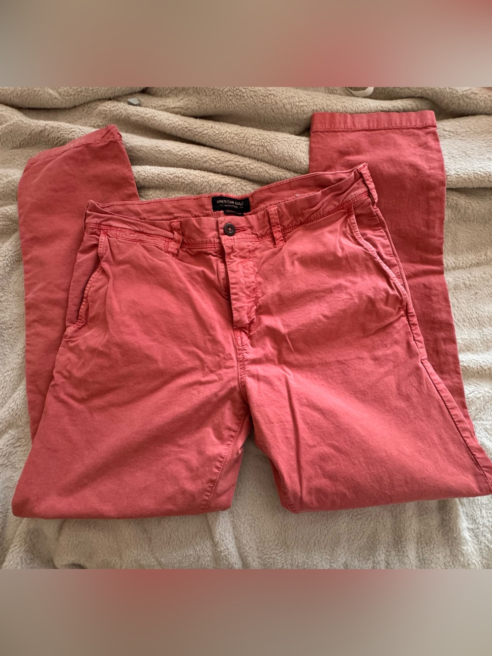 American Eagle Outfitters Coral Pink Pants